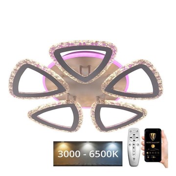 Lampa sufitowa LED RGB ściemnialna LED/70W/230V 3000-6500K + pilot do zdalnego sterowania