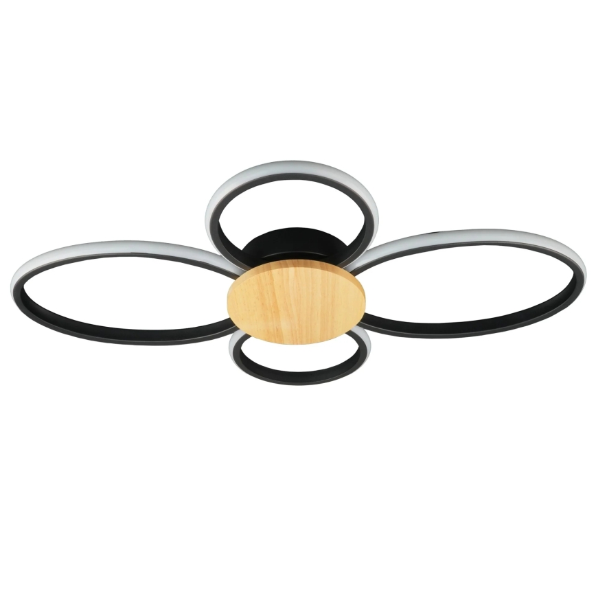 Lampa sufitowa LED SABINA LED/38W/230V drewno kauczukowe