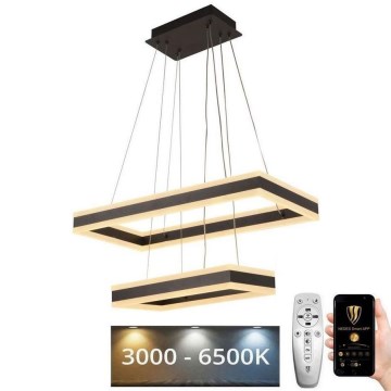 Lampa sufitowa LED ściemnialna na linkach LED/130W/230V 3000-6500K + pilot do zdalnego sterowania