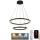Lampa sufitowa LED ściemnialna na linkach LED/130W/230V 3000-6500K śr. 60 cm + pilot do zdalnego sterowania