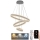 Lampa sufitowa LED ściemnialna na linkach LED/165W/230V 3000-6500K śr. 60 cm + pilot zdalnego sterowania