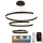 Lampa sufitowa LED ściemnialna na linkach LED/220W/230V 3000-6500K śr. 80 cm + pilot do zdalnego sterowania