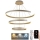 Lampa sufitowa LED ściemnialna na linkach LED/220W/230V 3000-6500K śr. 80 cm + pilot do zdalnego sterowania