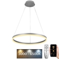 Lampa sufitowa LED ściemnialna na linkach LED/42W/230V 3000-6500K śr. 60 cm + pilot do zdalnego sterowania
