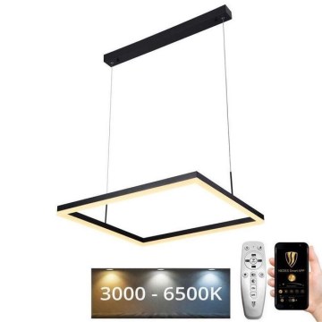 Lampa sufitowa LED ściemnialna na linkach LED/55W/230V 3000-6500K + pilot do zdalnego sterowania