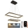 Lampa sufitowa LED ściemnialna na linkach LED/65W/230V 3000-6500K + pilot do zdalnego sterowania