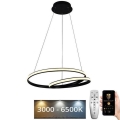 Lampa sufitowa LED ściemnialna na linkach LED/65W/230V 3000-6500K śr. 56 cm + pilot do zdalnego sterowania