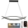 Lampa sufitowa LED ściemnialna na linkach LED/70W/230V 3000-6500K + pilot do zdalnego sterowania