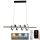 Lampa sufitowa LED ściemnialna na linkach LED/70W/230V 3000-6500K + pilot do zdalnego sterowania