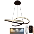 Lampa sufitowa LED ściemnialna na linkach LED/70W/230V 3000-6500K śr. 60 cm + pilot do zdalnego sterowania