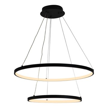 Lampa sufitowa LED ściemnialna na linkach LED/75W/230V 3000-6500K śr. 60 cm + pilot do zdalnego sterowania