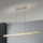 Lampa sufitowa LED ściemnialna na linkach TARA LED/44W/230V 2700/3800/4500/5700K złota