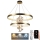Lampa sufitowa LED ściemnialna na linkę LED/100W/230V 3000-6500K + pilot do zdalnego sterowania