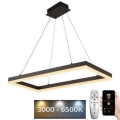 Lampa sufitowa LED ściemnialna na linkę LED/40W/230V 3000-6500K + pilot do zdalnego sterowania