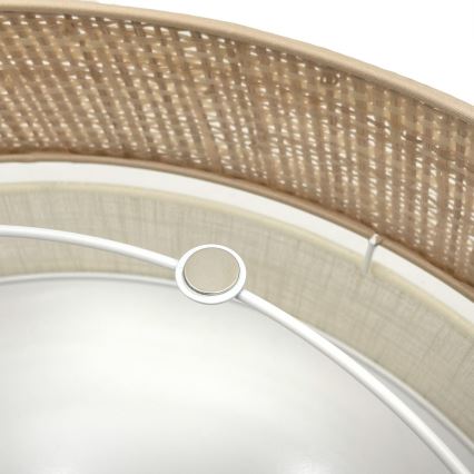 Lampa sufitowa LED SIRJA BOHO LED/20W/230V 4000K śr. 35 cm beżowy/kremowy