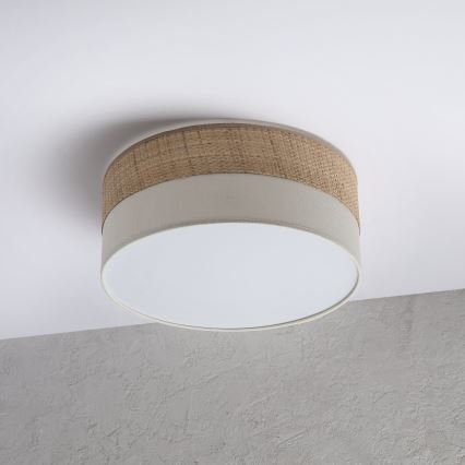 Lampa sufitowa LED SIRJA BOHO LED/20W/230V 4000K śr. 35 cm beżowa/kremowa