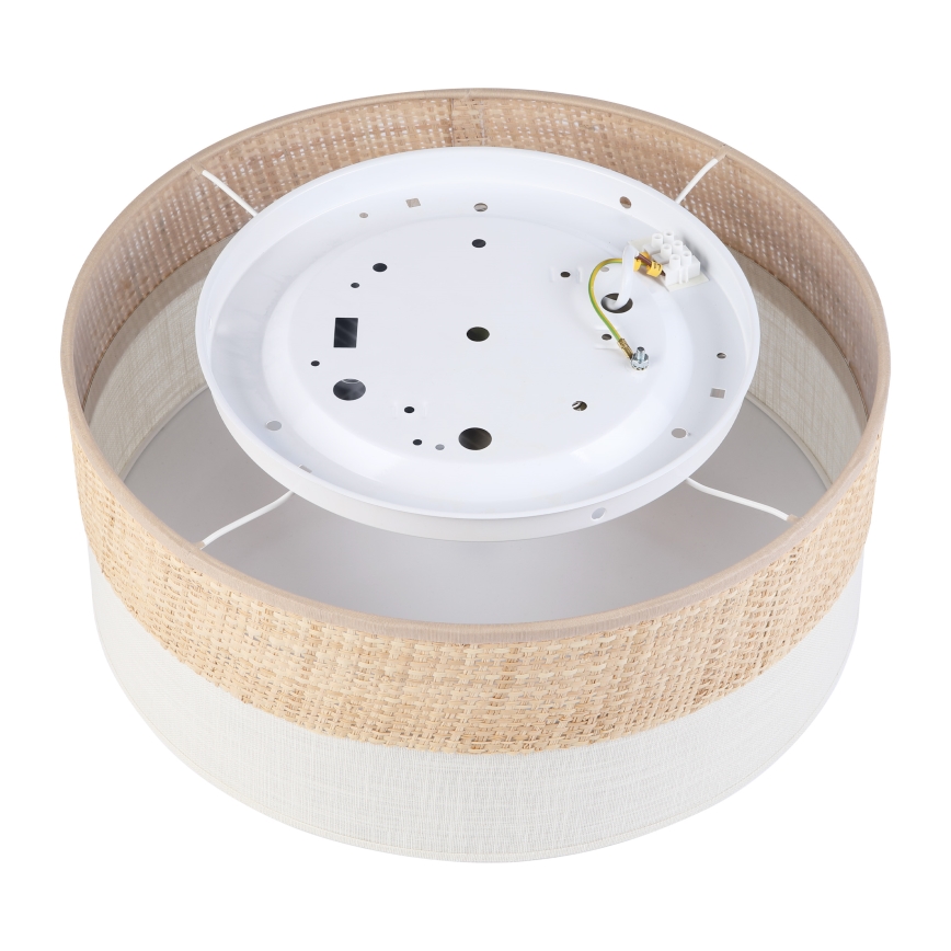 Lampa sufitowa LED SIRJA BOHO LED/20W/230V 4000K śr. 35 cm beżowa/kremowa