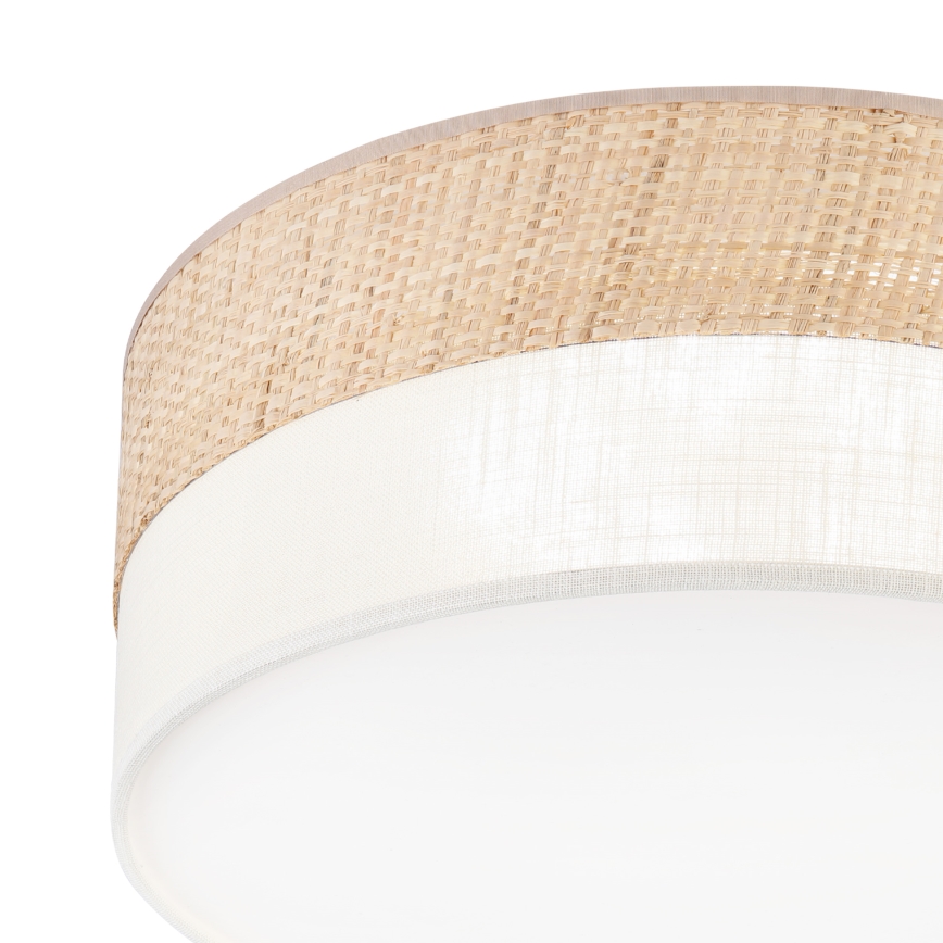 Lampa sufitowa LED SIRJA BOHO LED/20W/230V 4000K śr. 35 cm beżowa/kremowa
