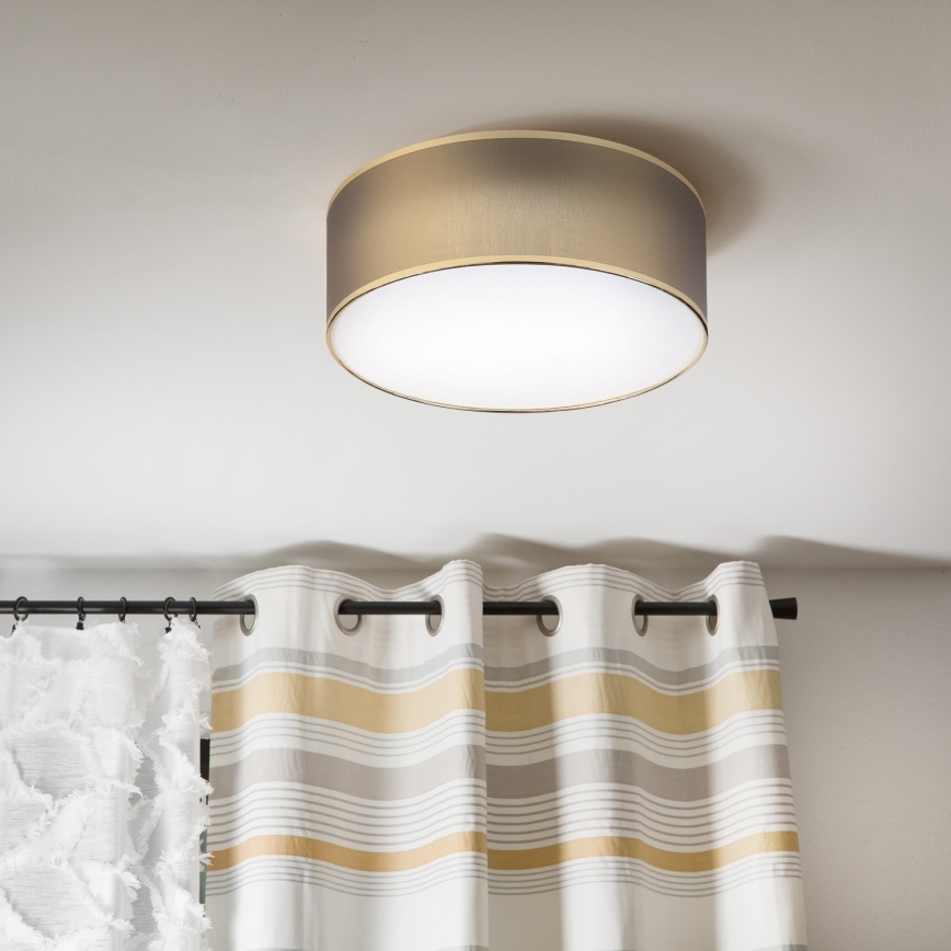 Lampa sufitowa LED SIRJA LED/20W/230V 4000K Ø35 cm brązowo-złota