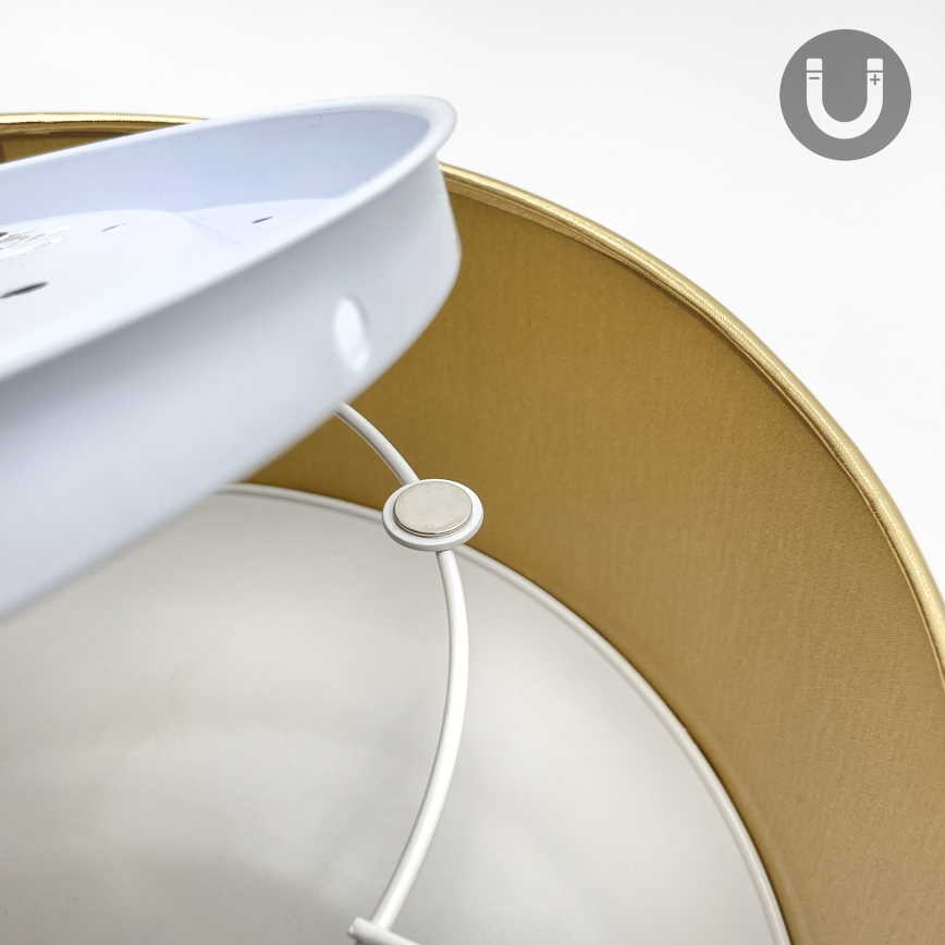 Lampa sufitowa LED SIRJA LED/20W/230V 4000K Ø35 cm brązowo-złota