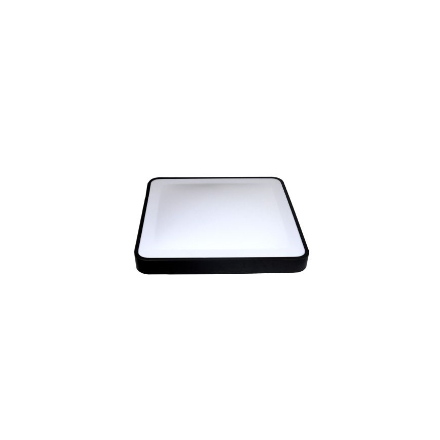 Oprawa sufitowa LED z czujnikiem ruchu i zmierzchu WILTON LED/24W/230V 4000K 33x33 cm czarna