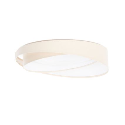 Ściemnialna lampa sufitowa LED SMART GALAXY MODERN LED/24W/230V 3000-6500K śr. 55 cm kremowa/biała + pilot zdalnego sterowania