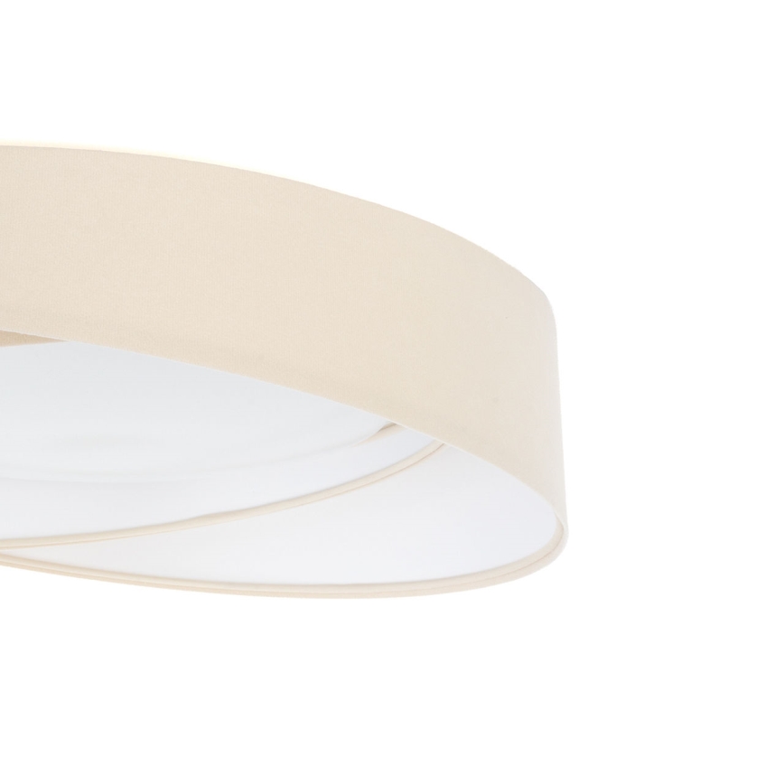 Ściemnialna lampa sufitowa LED SMART GALAXY MODERN LED/24W/230V 3000-6500K śr. 55 cm kremowa/biała + pilot zdalnego sterowania