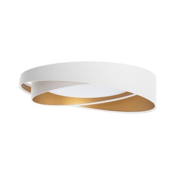 Lampa sufitowa LED z funkcją ściemniania SMART GALAXY MODERN 24W 230V 3000-6500K Ø 55 cm biały/złoty + pilot zdalnego sterowania