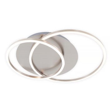 Lampa sufitowa LED z możliwością ściemniania/28W/230V 3000K matowy chrom