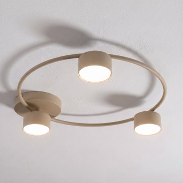 Lampa sufitowa LUCIO 3xGX53/10W/230V beżowa