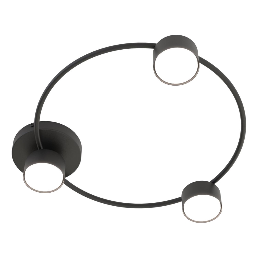 Lampa sufitowa LUCIO 3xGX53/12W/230V czarny
