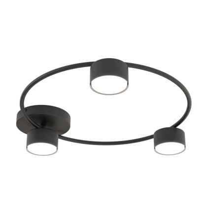 Lampa sufitowa LUCIO 3xGX53/12W/230V czarny