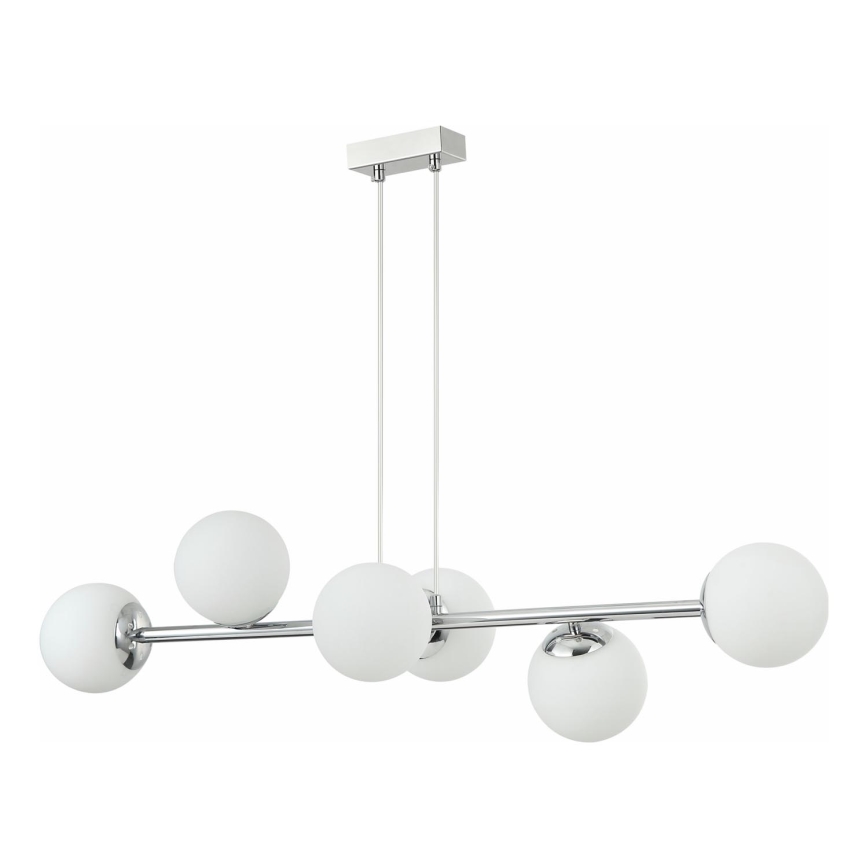 Lampa sufitowa MADDIE 5xE14/5W/230V chrom błyszczący