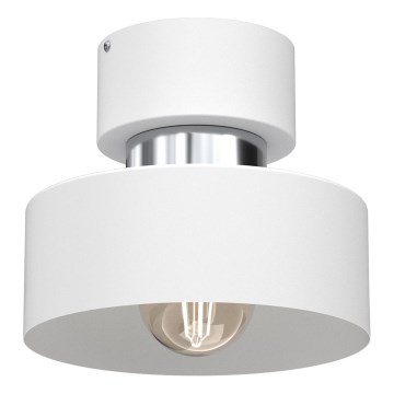 Lampa sufitowa MARTI 1xE27/15W/230V biała/chrom błyszczący
