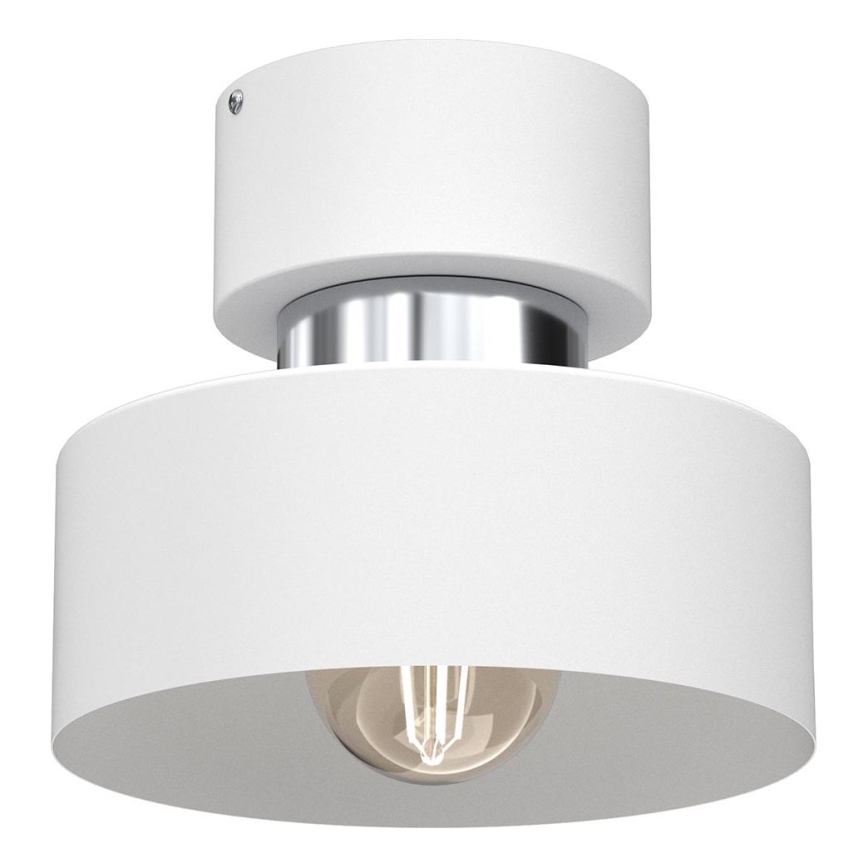 Lampa sufitowa MARTI 1xE27/15W/230V biała/chrom błyszczący