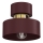 Lampa sufitowa MARTI 1xE27/15W/230V śr. 20,5 cm burgundowy/złoty