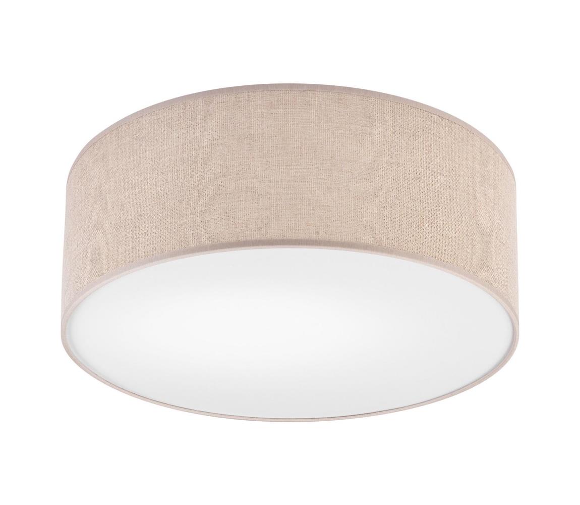 Lampa sufitowa MONTE 1xE27/60W/230V śr. 35 cm brązowe