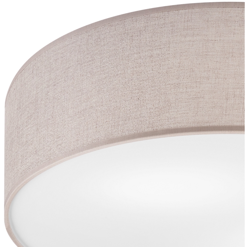 Lampa sufitowa MONTE 2xE27/60W/230V beżowe