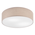 Lampa sufitowa MONTE 2xE27/60W/230V brązowa