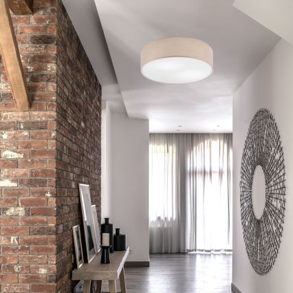 Lampa sufitowa MONTE 2xE27/60W/230V brązowa