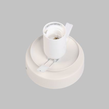 Lampa sufitowa MOONLIGHT 1xE27/15W/230V Ø 16 cm kremowa