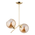 Lampa sufitowa na pręcie LALEN 2xE27/60W/230V beżowa