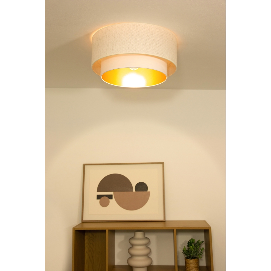 Lampa sufitowa NATIA 1xE27/60W/230V biała
