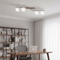 Lampa sufitowa NATON 4xE14/10W/230V beżowa/biała