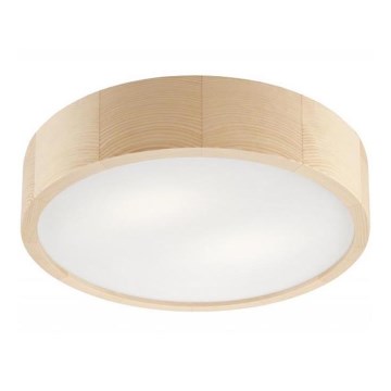 Lampa sufitowa NATURAL 2xE27/60W/230V śr. 37,5 cm sosna