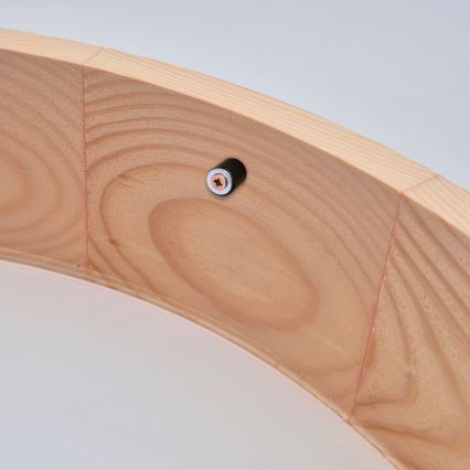 Lampa sufitowa NATURAL 2xE27/60W/230V średnica 37,5 cm sosna