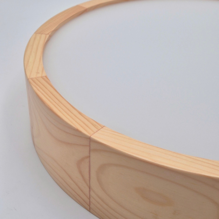 Lampa sufitowa NATURAL 2xE27/60W/230V średnica 37,5 cm sosna