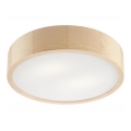 Lampa sufitowa NATURAL 2xE27/60W/230V Ø 37 cm sosna