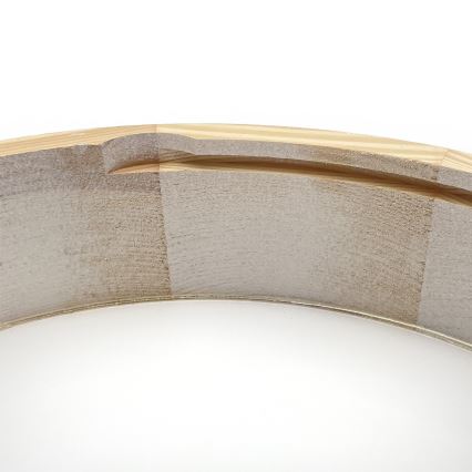 Lampa sufitowa NATURAL 3xE27/15W/230V śr. 37,5 cm sosna/biała