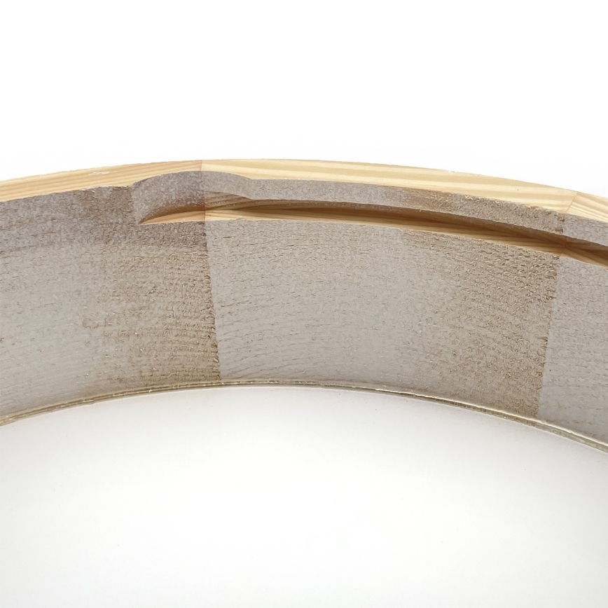 Lampa sufitowa NATURAL 3xE27/15W/230V śr. 37,5 cm sosna/biała